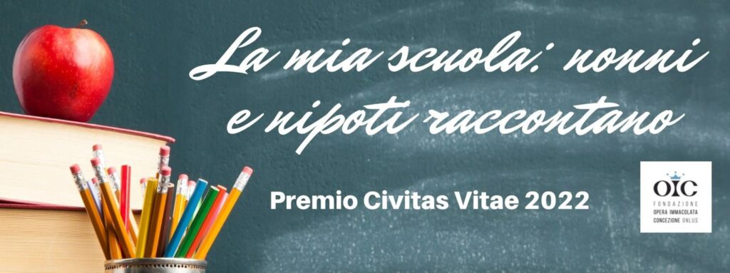 La scuola secondo nonni e nipoti tema del concorso letterario Civitas Vitae