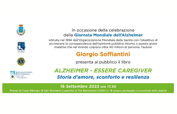 Giornata Mondiale Alzheimer – Libro di Soffiantini alla Pia Opera Ciccarelli