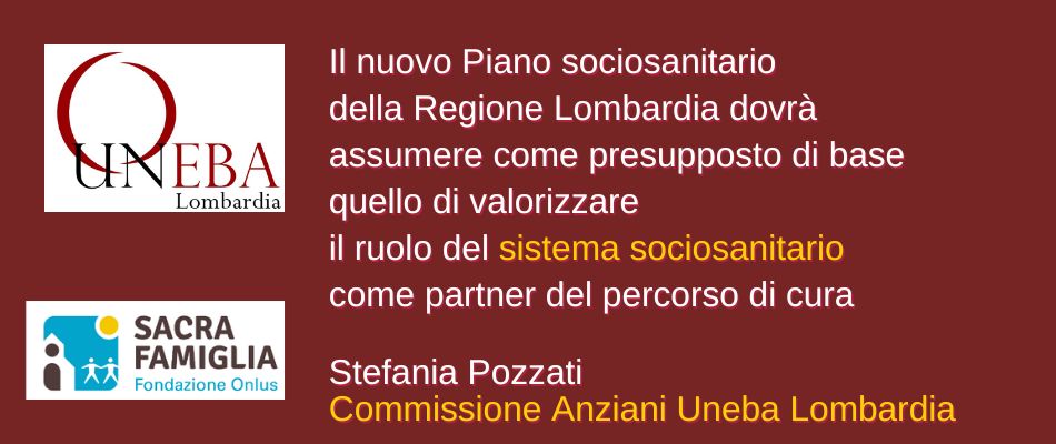Lombardia – Nel Piano sociosanitario serve co-progettazione con il Terzo Settore